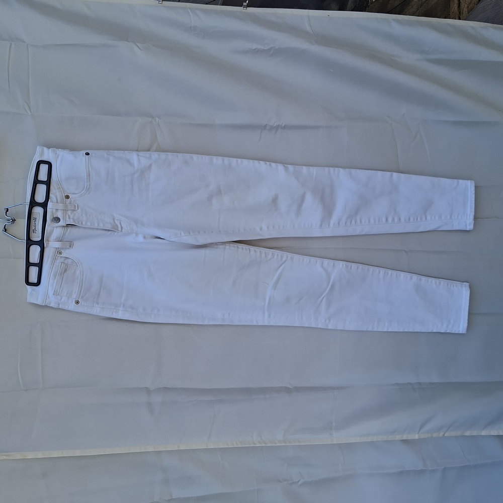 Madewell White‎ Denim Pants